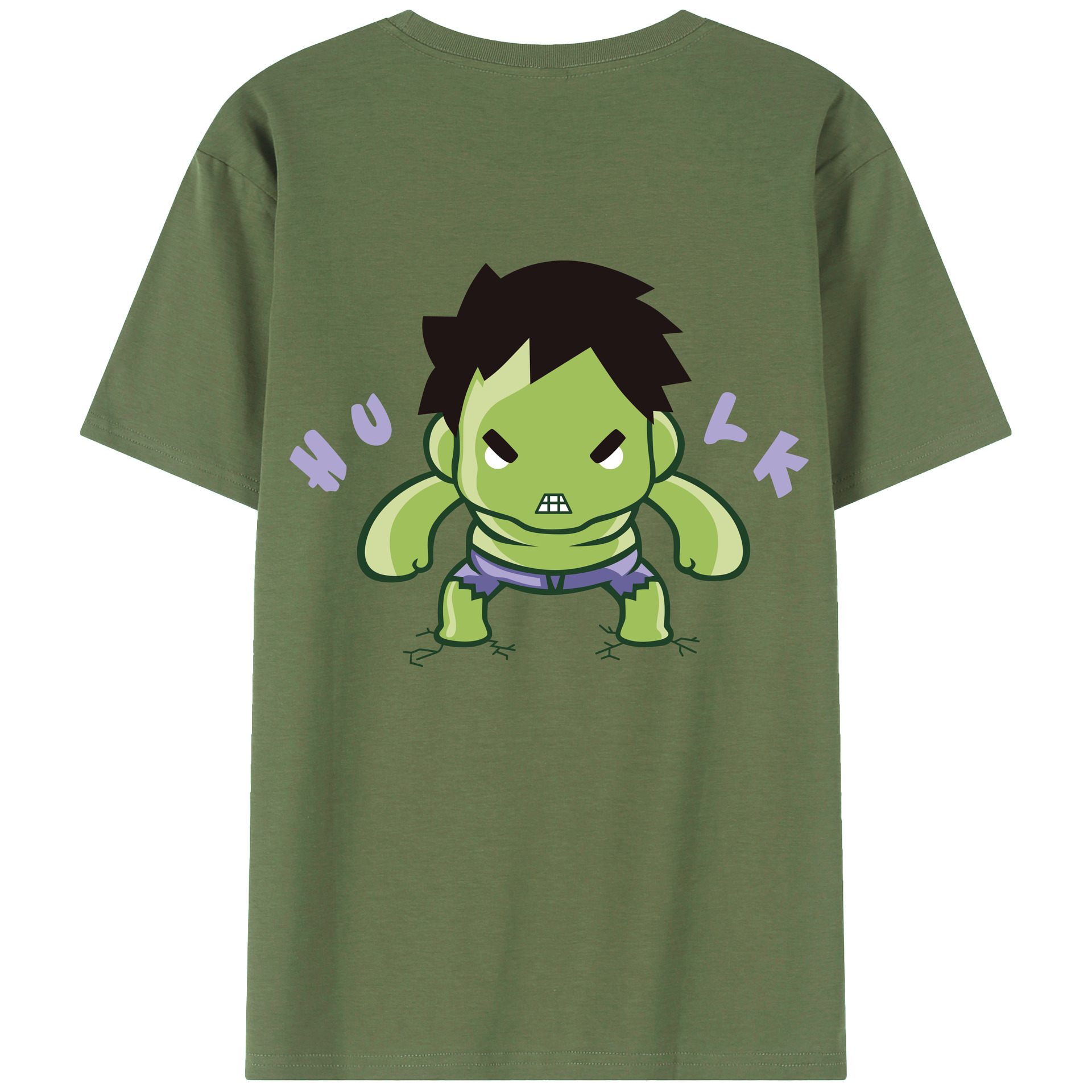 （画像用） アベンジャーズ The Avengers 綿100％ メンズ半袖Tシャツ（バックプリント） 通気性